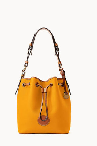 PU Drawstring Bucket Bag - A Roese Boutique