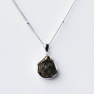 Pyrite Raw Crystal Necklace by Tiny Rituals - A Roese Boutique