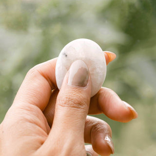 Rainbow Moonstone Worry Stone by Tiny Rituals - A Roese Boutique