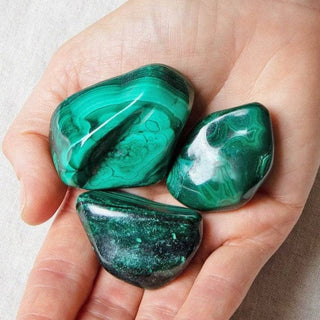 Real Malachite Stone Set by Tiny Rituals - A Roese Boutique