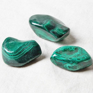 Real Malachite Stone Set by Tiny Rituals - A Roese Boutique