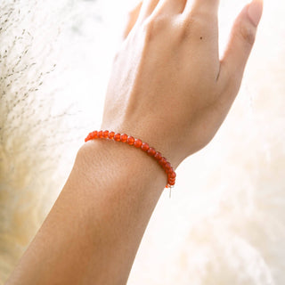 Red Jade Energy Bracelet by Tiny Rituals - A Roese Boutique