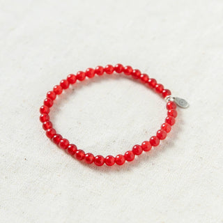 Red Jade Energy Bracelet by Tiny Rituals - A Roese Boutique