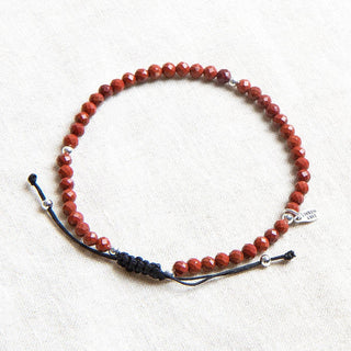 Red Jasper Energy Anklet by Tiny Rituals - A Roese Boutique