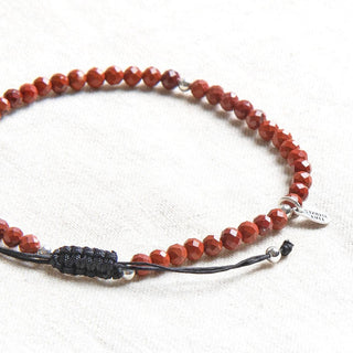 Red Jasper Energy Anklet by Tiny Rituals - A Roese Boutique