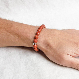 Red Jasper Energy Bracelet 8mm by Tiny Rituals - A Roese Boutique