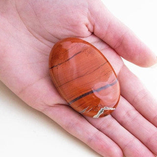 Red Jasper Palm Stone by Tiny Rituals - A Roese Boutique