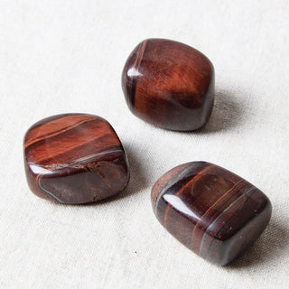 Red Tiger Eye Stone Set by Tiny Rituals - A Roese Boutique