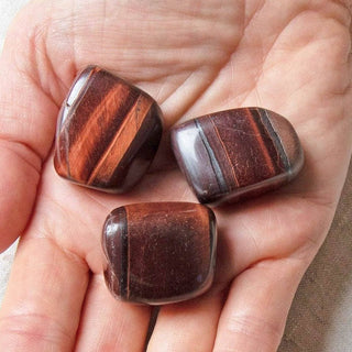 Red Tiger Eye Stone Set by Tiny Rituals - A Roese Boutique