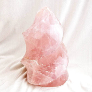 Rose Quartz Flame Crystals by Tiny Rituals - A Roese Boutique