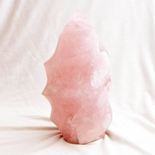 Rose Quartz Flame Crystals by Tiny Rituals - A Roese Boutique