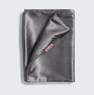 Satin Pillowcase - Charcoal Grey - A Roese Boutique