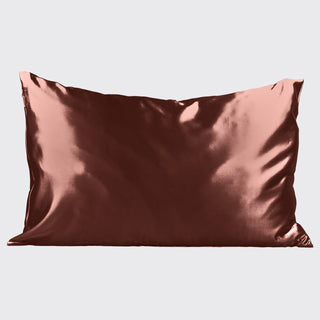 Satin Pillowcase - Chocolate - A Roese Boutique