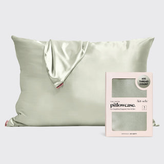 Satin Pillowcase - Sage - A Roese Boutique