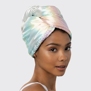 Satin - Wrapped Hair Towel - Aura - A Roese Boutique