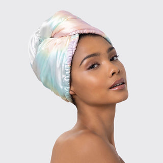 Satin - Wrapped Hair Towel - Aura - A Roese Boutique