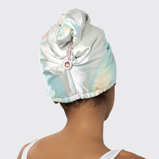 Satin - Wrapped Hair Towel - Aura - A Roese Boutique