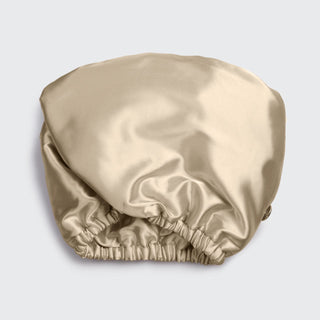 Satin - Wrapped Hair Towel - Champagne - A Roese Boutique