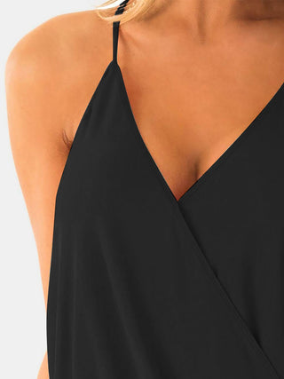 Surplice Spaghetti Strap Top - A Roese Boutique