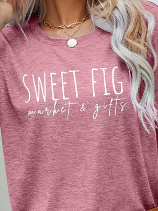 SWEET FIG MARKET & GIFTS Graphic Tee - A Roese Boutique