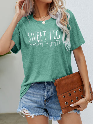 SWEET FIG MARKET & GIFTS Graphic Tee - A Roese Boutique