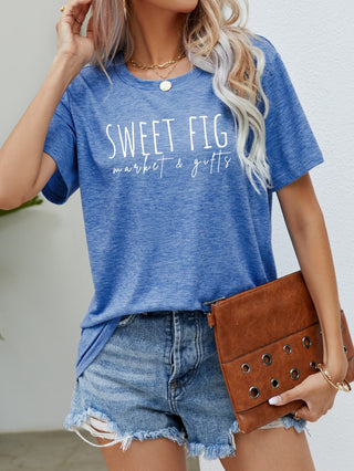 SWEET FIG MARKET & GIFTS Graphic Tee - A Roese Boutique