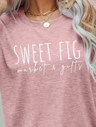 SWEET FIG MARKET & GIFTS Graphic Tee - A Roese Boutique