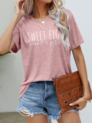 SWEET FIG MARKET & GIFTS Graphic Tee - A Roese Boutique