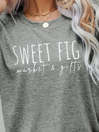 SWEET FIG MARKET & GIFTS Graphic Tee - A Roese Boutique