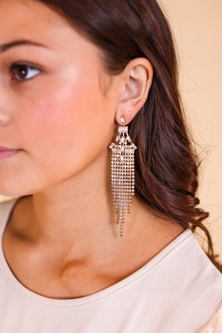 Take Me To Paris Gold Beaded Tassel Earrings - A Roese Boutique