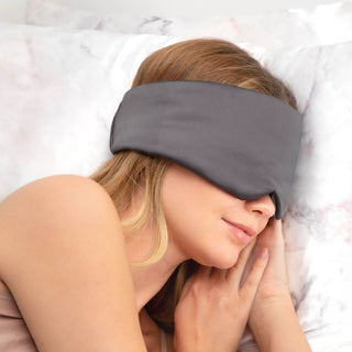 The Pillow Eye Mask - Charcoal - A Roese Boutique