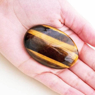 Tiger Eye Palm Stone by Tiny Rituals - A Roese Boutique