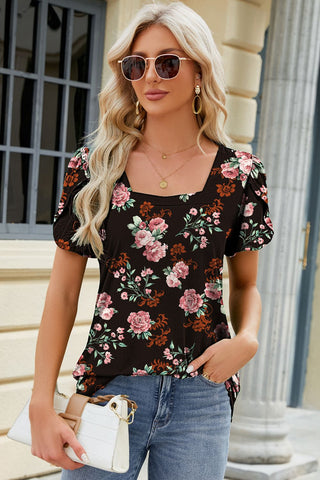 Tulip Sleeve Tee - A Roese Boutique