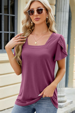 Tulip Sleeve Tee - A Roese Boutique