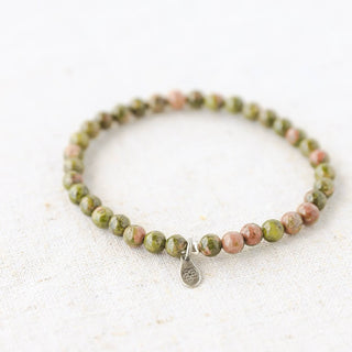 Unakite Energy Bracelet by Tiny Rituals - A Roese Boutique