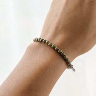 Unakite Energy Bracelet by Tiny Rituals - A Roese Boutique