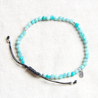 Amazonite Energy Anklet by Tiny Rituals - A Roese Boutique