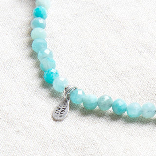 Amazonite Energy Anklet by Tiny Rituals - A Roese Boutique