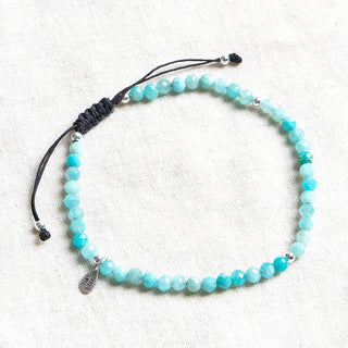 Amazonite Energy Anklet by Tiny Rituals - A Roese Boutique