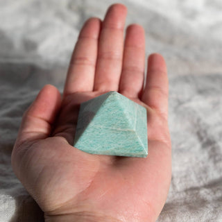 Amazonite Pyramid by Tiny Rituals - A Roese Boutique