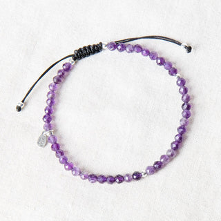 Amethyst Energy Anklet by Tiny Rituals - A Roese Boutique