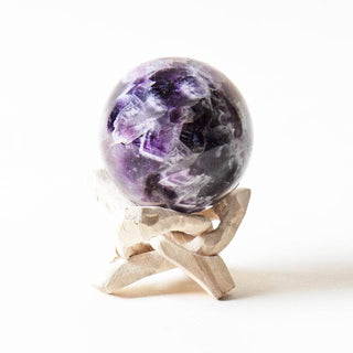 Amethyst Sphere with Tripod by Tiny Rituals - A Roese Boutique