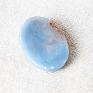 Angelite Worry Stone - A Roese Boutique