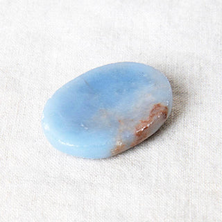 Angelite Worry Stone - A Roese Boutique