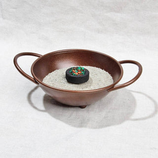 Antique Copper Smudge Bowl Kit by Tiny Rituals - A Roese Boutique