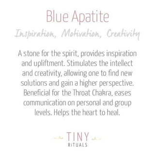 Apatite Energy Bracelet by Tiny Rituals - A Roese Boutique