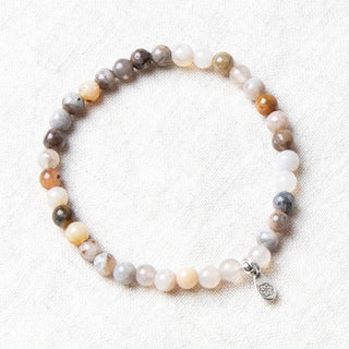 Bamboo Leaf Agate Energy Bracelet by Tiny Rituals - A Roese Boutique