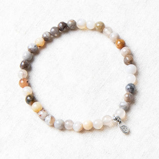 Bamboo Leaf Agate Energy Bracelet by Tiny Rituals - A Roese Boutique