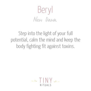 Beryl Energy Bracelet by Tiny Rituals - A Roese Boutique