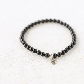 Black Agate Energy Bracelet by Tiny Rituals - A Roese Boutique